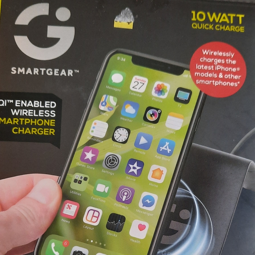 Wireless charging gear